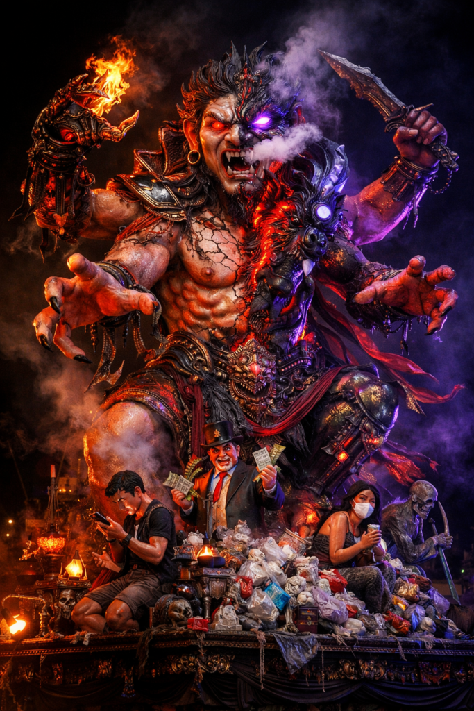 Konsep ogoh-ogoh tahun 2027